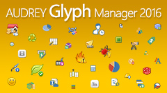 AUDREY Glyph Manager 2016 (FREEWARE)