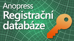 Anopress Registrační databáze 2018