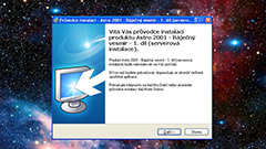 Sada instalací a Registrační databáze pro Astro 2001