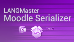 LANGMaster Moodle Serializer